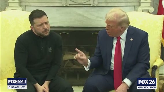 Heated exchange between President Trump and Zelenskyy at the White House