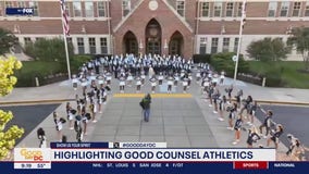 Show Us Your Spirit: Good Counsel football coach and marching band highlight