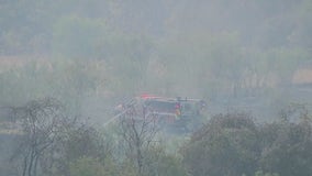 East Austin brush fire injures 2 firefighters