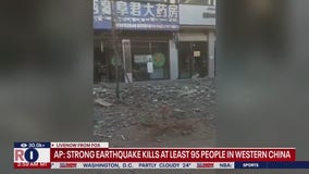 Strong earthquake kills at least 95 in China