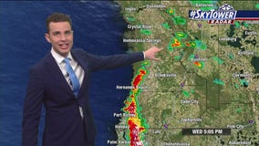 Tampa Weather | Storms flaring up across Bay Area