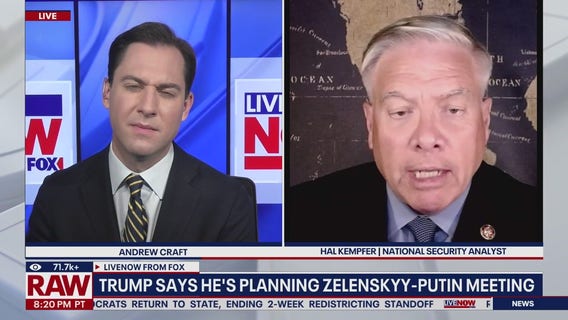 Trump says he's planning Zelenskyy-Putin meeting
