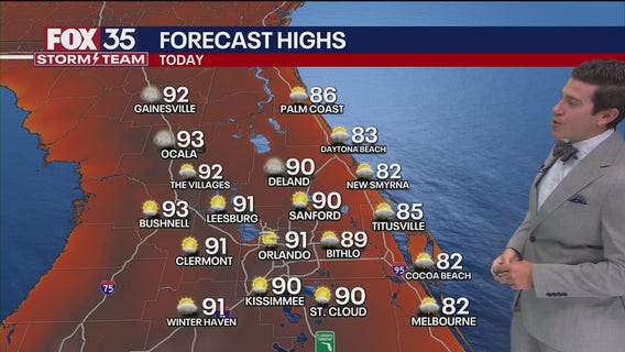 Orlando AM Weather Forecast: April 26, 2025