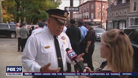 Philly Police Commissioner Kevin Bethel listens to community concerns in Germantown