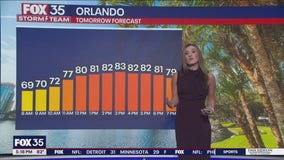 Temps heat up into workweek