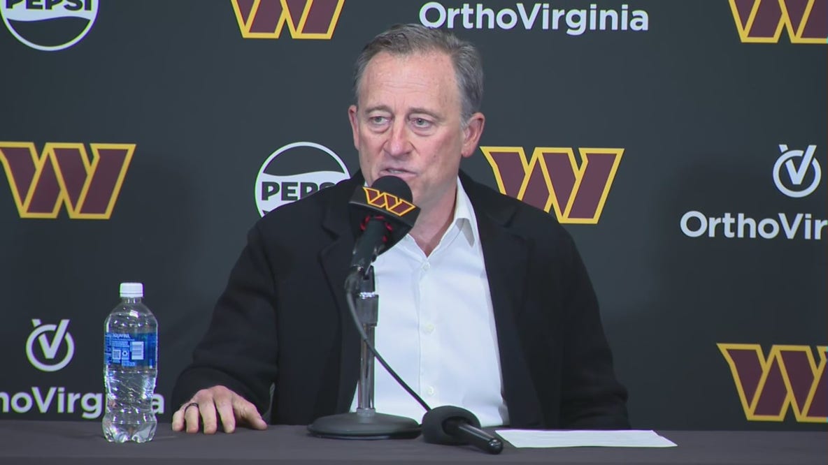 Josh Harris holds Commanders end-of-season press conference