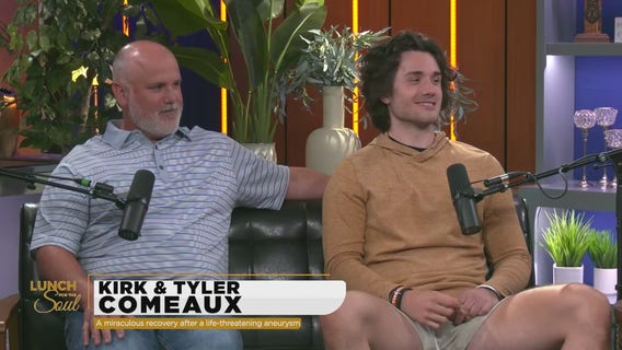 Teen’s inspiring return to baseball after aneurysm