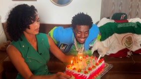 Kodak Black celebrates his birthday with FOX 26