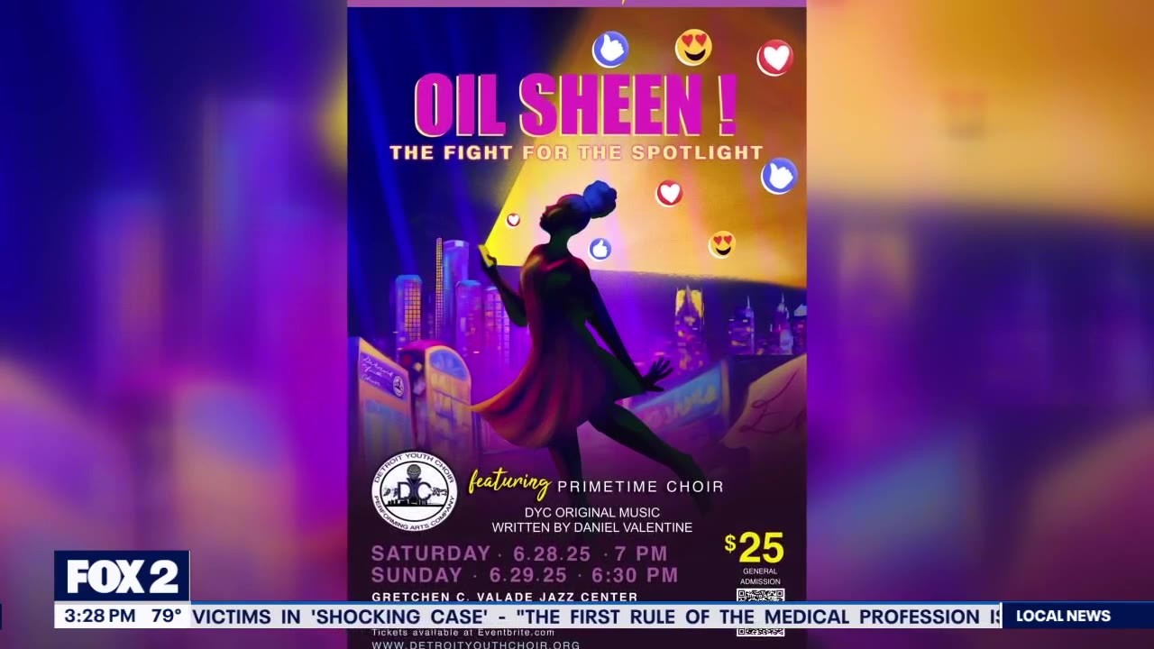 Detroit Youth Choir presents urban adaptation to Hairspray titled "Oil Sheen"