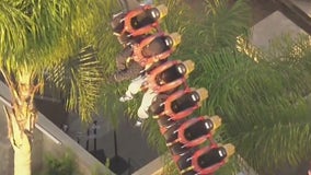 Knott's Berry Farm ride leaves guests hanging