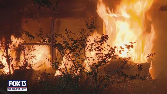 Family loses home, beloved dog in fire