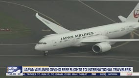 Japan Airlines gives free flights to international travelers, but there's a catch