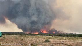 Watch: Huge 'firenado' swirls over Utah wildfire