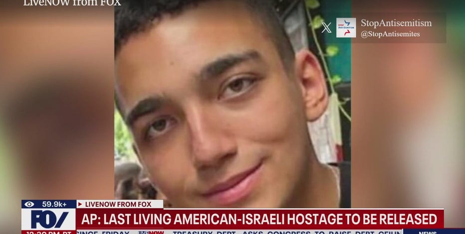 Hamas says it will release American hostage Edan Alexander