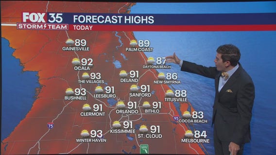 Orlando AM Weather Forecast: April 6, 2025