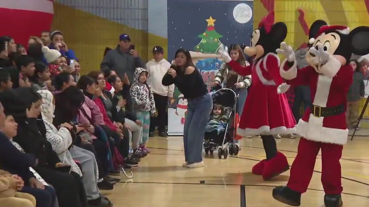 Toy Giveaways Held In Pomona, Boyle Heights | FOX 11 Los Angeles