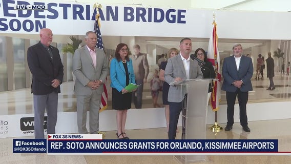 Rep. Soto announces grants for Orlando, Kissimmee airports