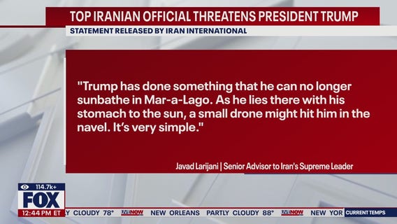Trump could be hit by drone while sunbathing, Iranian official reportedly suggests