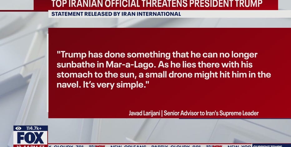 Trump could be hit by drone while sunbathing, Iranian official reportedly suggests