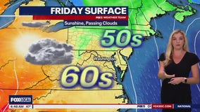 DC weather: Sunny start to weekend, showers may arrive Sunday
