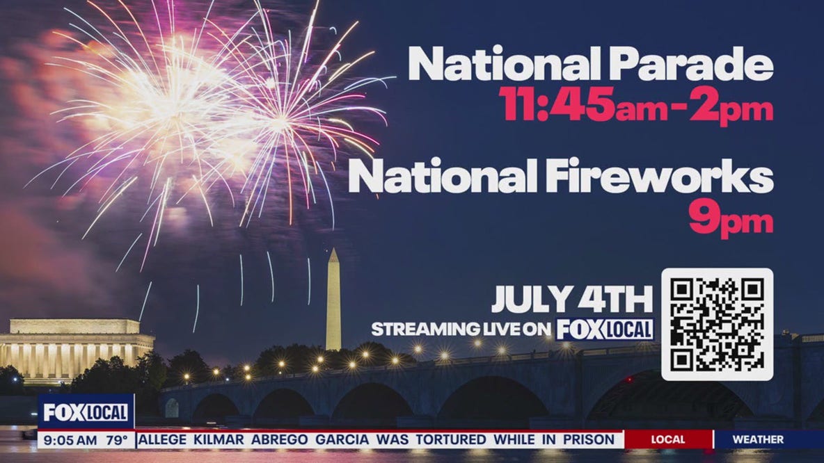 Final preps for July 4 fireworks