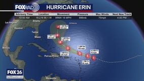 Tracker: Hurricane Erin forms in Atlantic: Path, impacts