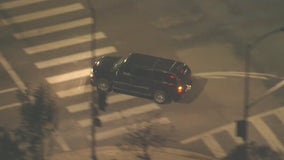 SUV leads police chase across the Valley