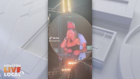 Gulf disturbance weakens, kiss cam couple 'caught,' and more | Houston Live & Local