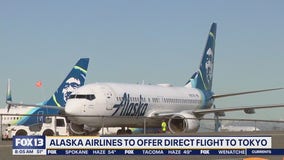 Alaska Airlines starting direct Seattle to Tokyo flights on Monday