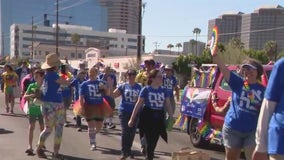 Phoenix Pride Parade marches through the streets