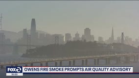 Owens fire in Mendocino County harms Bay Area air quality