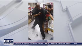 Video: Armed robbery attempt stopped by brave store clerk fighting back