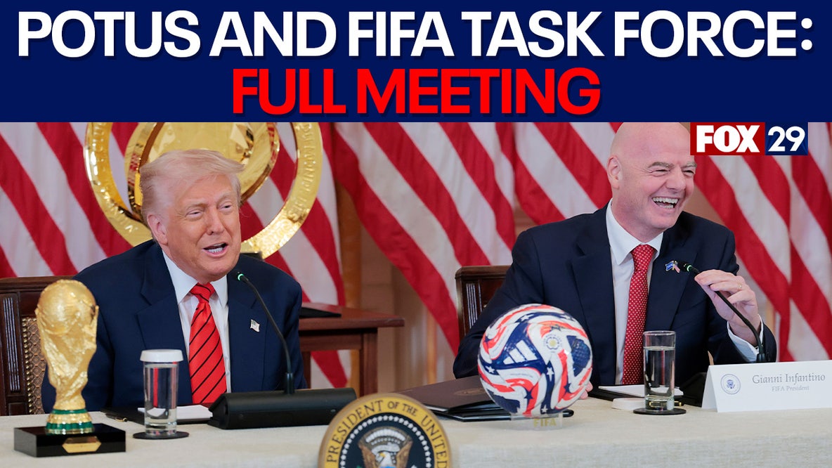 FULL MEETING: President Trump joins FIFA Task Force meeting at White House
