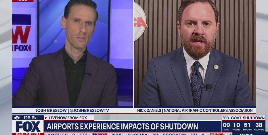 Trump tells air traffic controllers to ‘get back to work’ as government shutdown drags on