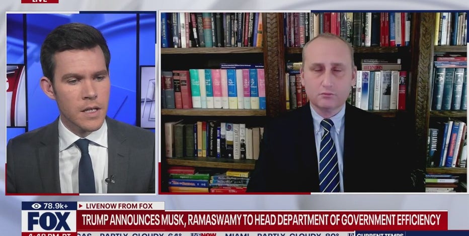 Trump taps Elon Musk, Vivek Ramaswamy to lead Department of Government Efficiency