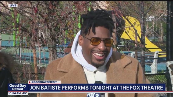 Jon Batiste performs tonight at the Fox Theatre