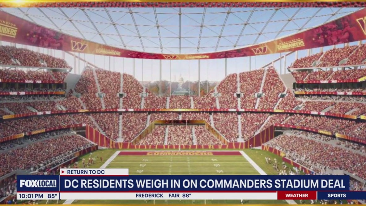 DC residents continue to weigh in on Commanders stadium deal