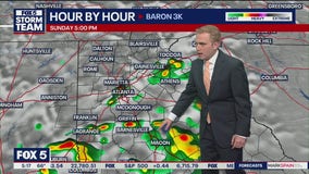 Metro Atlanta weather: Slight rain chance Sunday, but not a washout