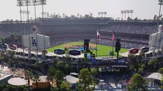 World Series celebrations continue at Dodger Stadium