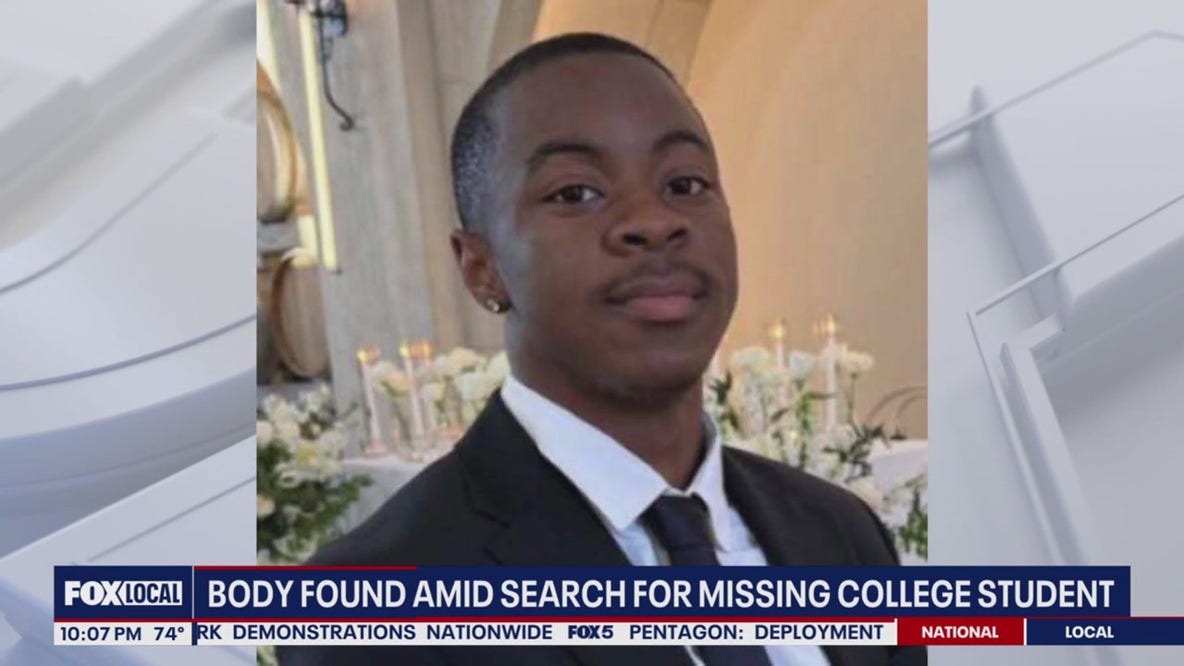Body found amid search for missing college student in Fairfax Co.