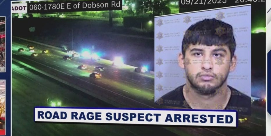 Apparent road rage incident causes major backup on Mesa highway