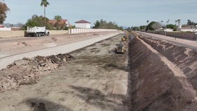 Six-mile stretch of Mesa canal has concrete replaced