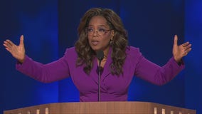 Oprah Winfrey gives speech at DNC 2024