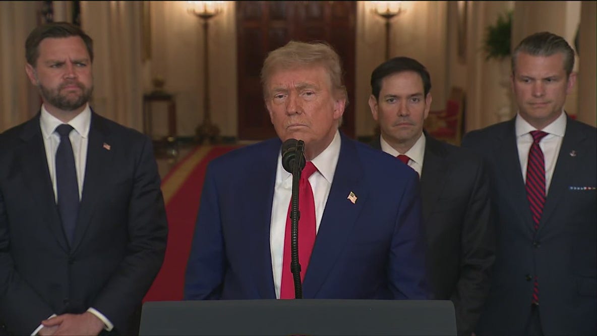 FULL REMARKS: Trump addresses nation after US attack on Iran
