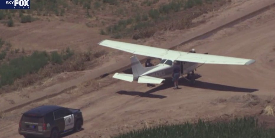 Plane makes emergency landing in west Valley field