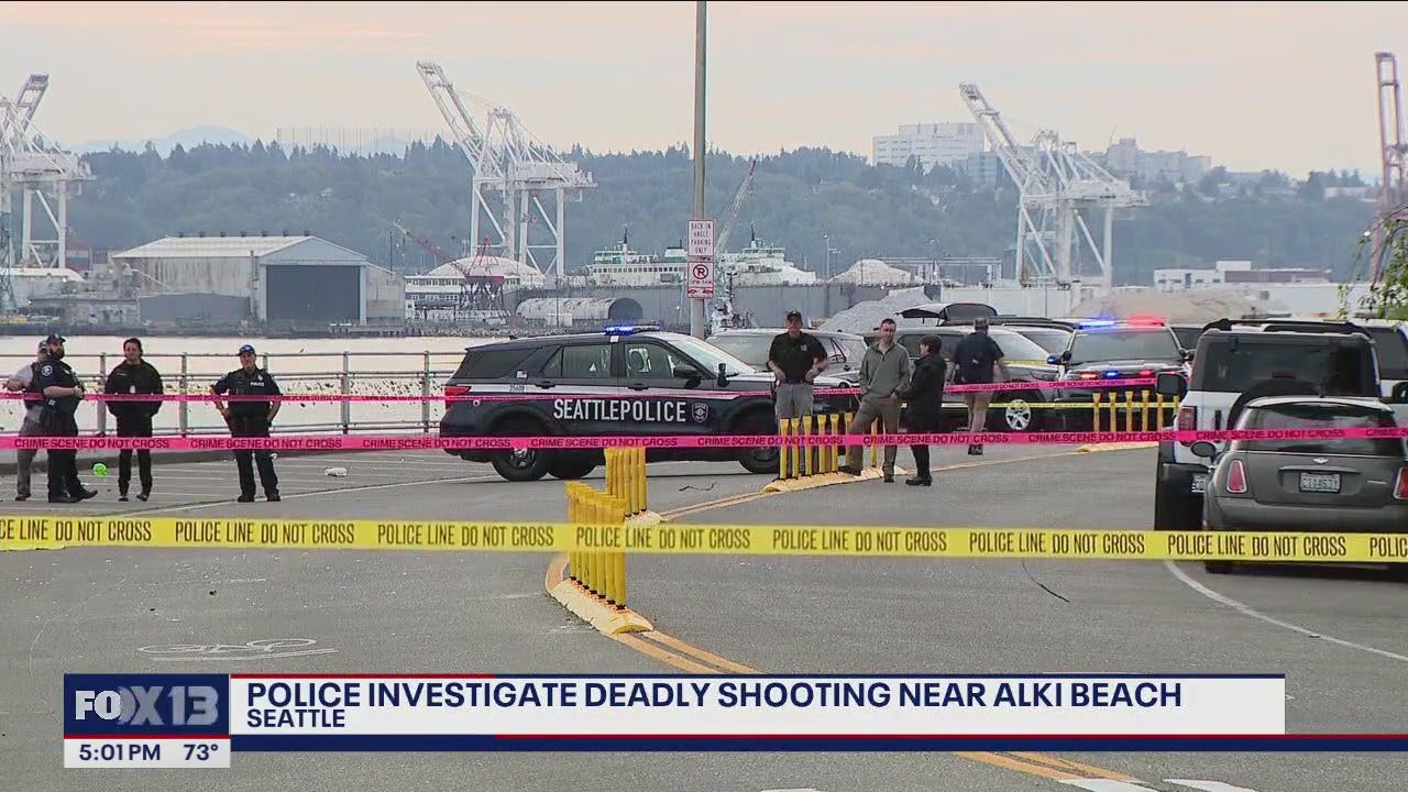 Seattle Police investigate homicide near Alki Beach | FOX 13 Seattle