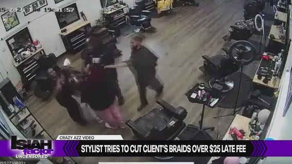 Crazy Azz Video: Stylist tries to cut child's braids after mother refuses to pay late fee
