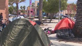 Long Beach begins homeless encampment cleanup