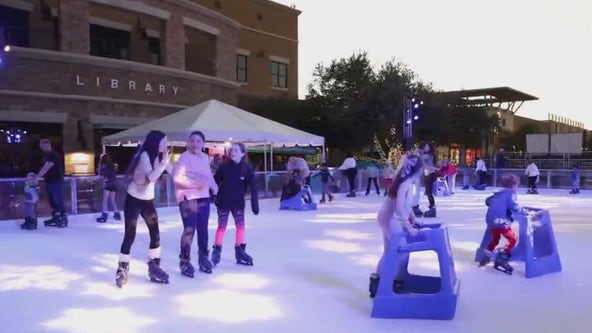 Ice skating in Bee Cave