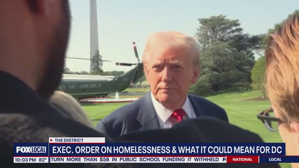 Trump signs executive order to combat homelessness